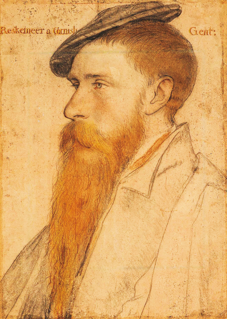   小汉斯·荷尔拜因 Hans Holbein the Younger——威廉姆 鲁斯克头像